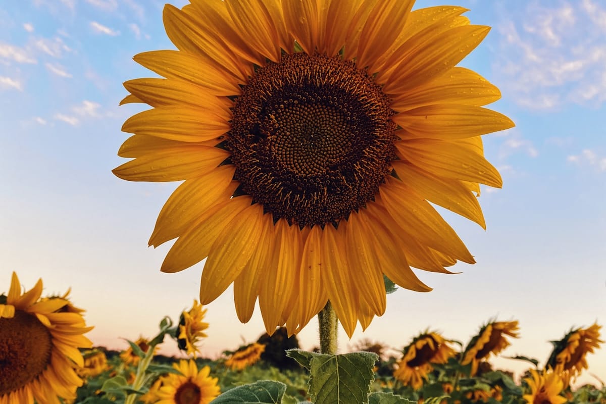 Sunflower Close-up